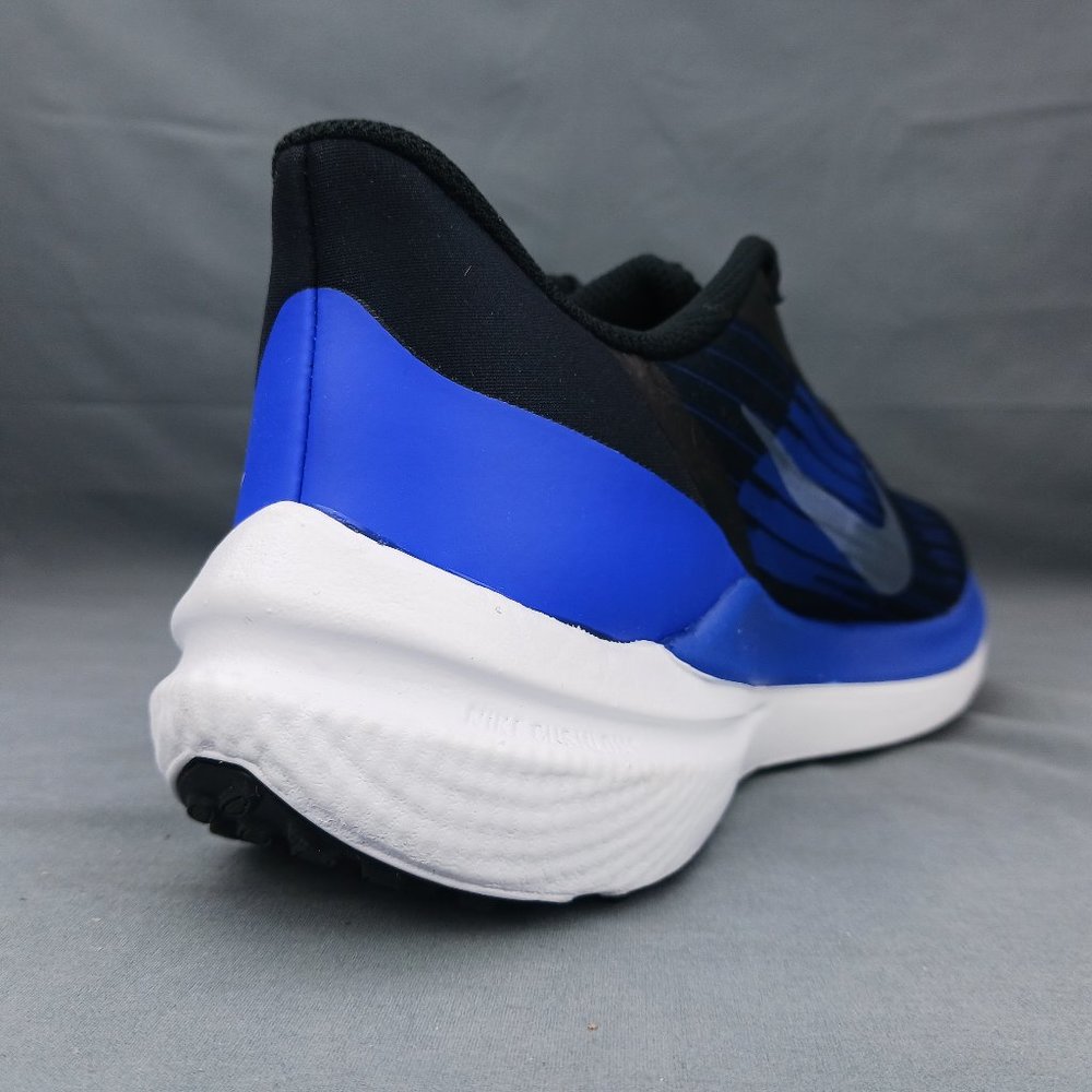 Nike Air Winflo 9 Low Men's Running Shoes Black Blue White DD6203 004 Sizes 8-12 - Picture 5 of 10